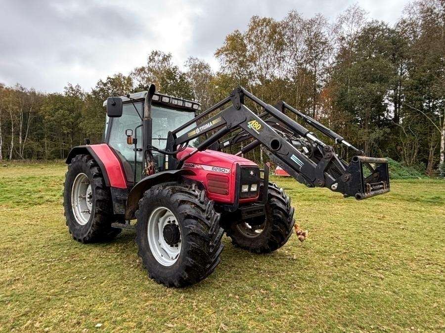 2000 Massey Ferguson 6290 Tractor with front loader and attachments