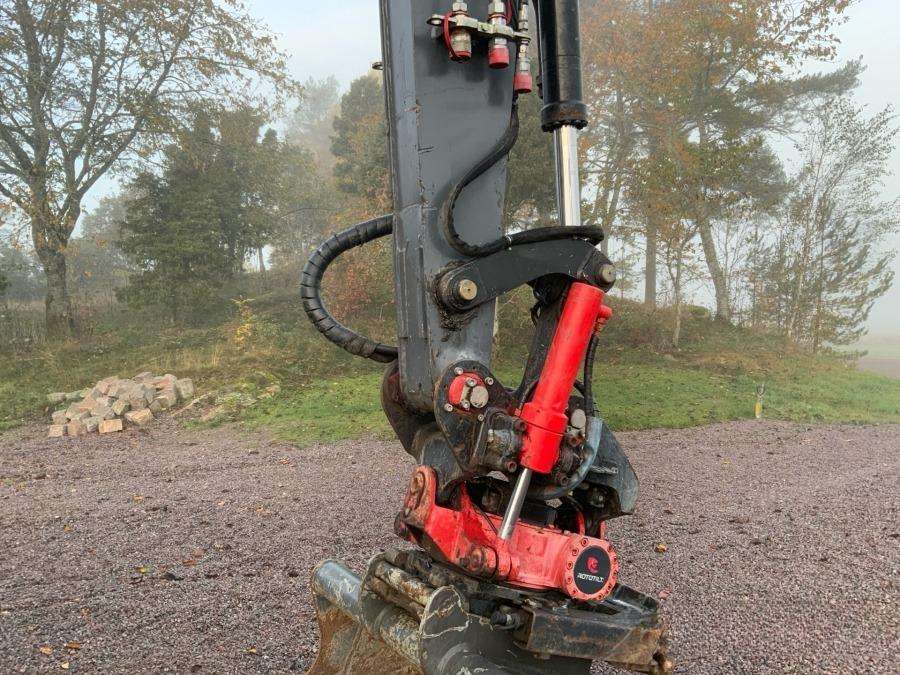 2016 Terex TW85 excavator with trailer and attachments - Image 150