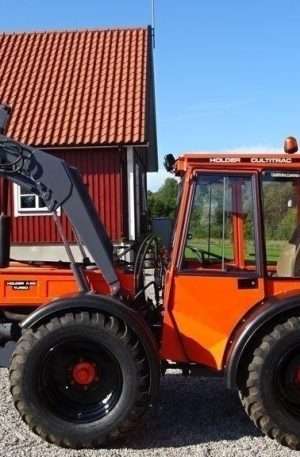 1984 Holder A60 Turbo loader with attachments