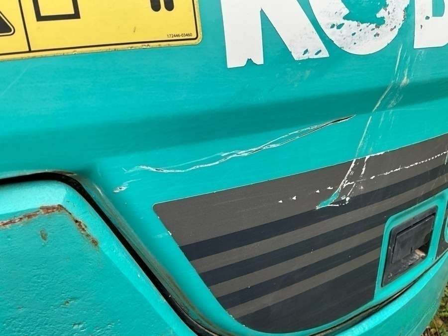 2017 Kobelco SK18 excavator with machine trailer and attachments - Image 96