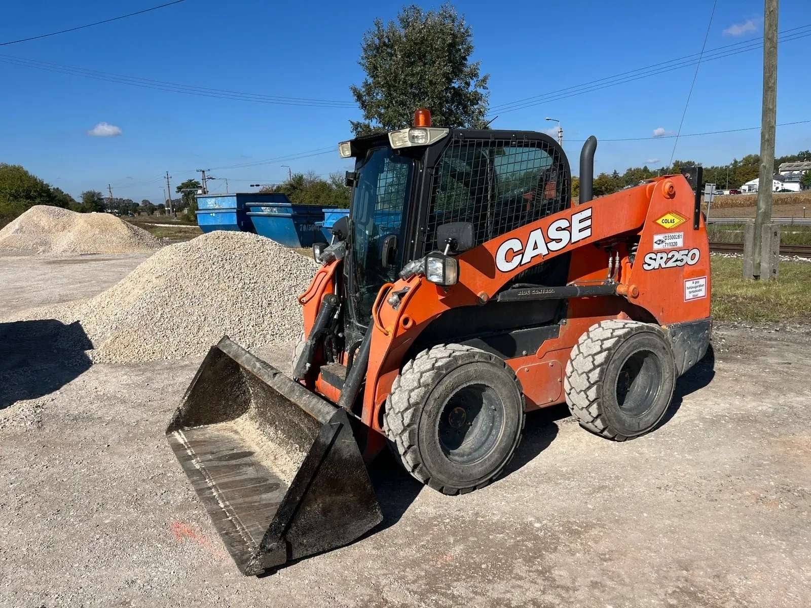2016 CASE SR250 Wheel loader