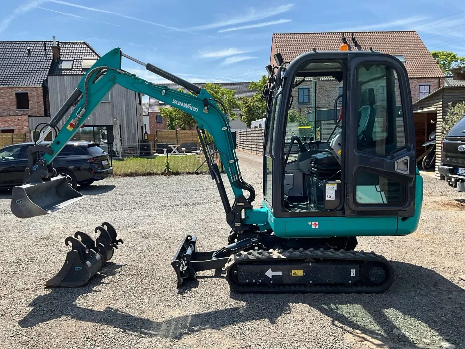 2022 Sunward SWE20F Mini Excavator - Image 3