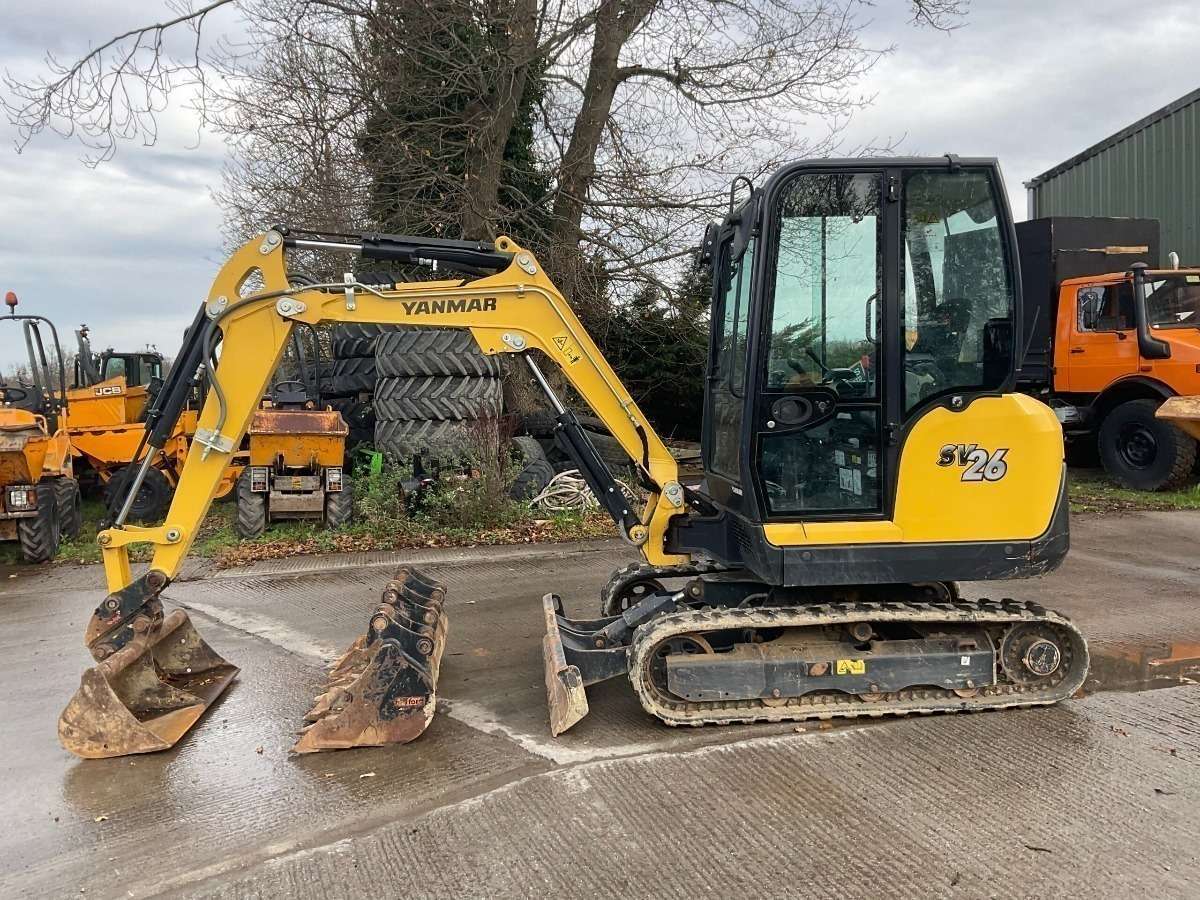 2021 Yanmar SV26 mini Excavator - Image 3