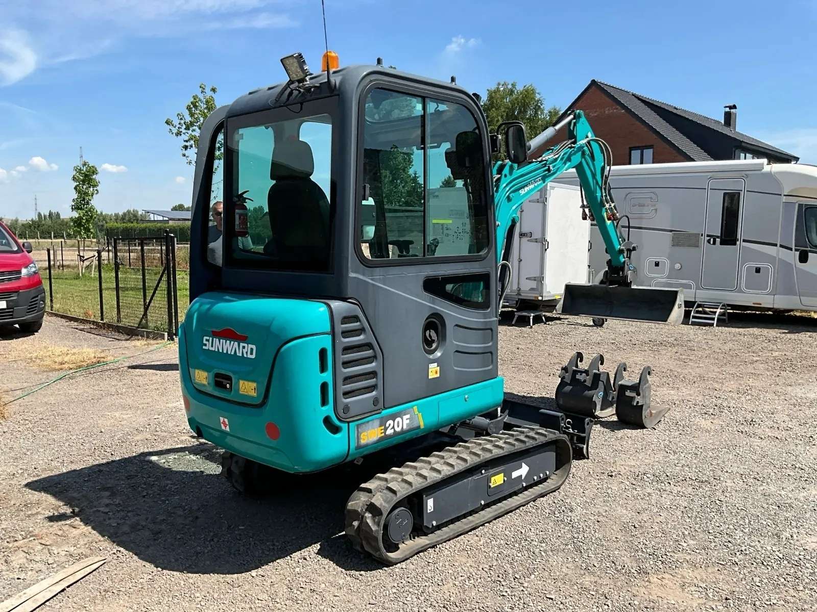 2022 Sunward SWE20F Mini Excavator - Image 6