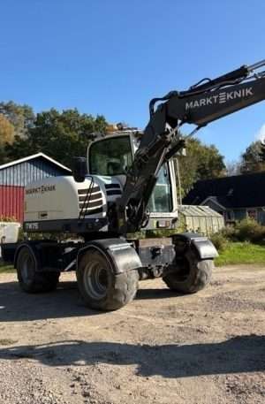 2015 Terex TW75 Wheel excavator with trolley
