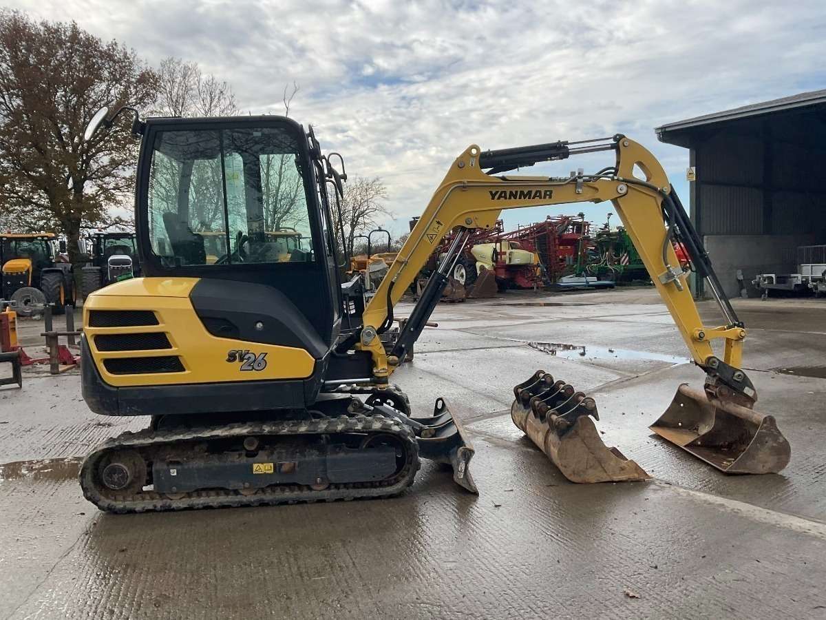 2021 Yanmar SV26 mini Excavator - Image 7